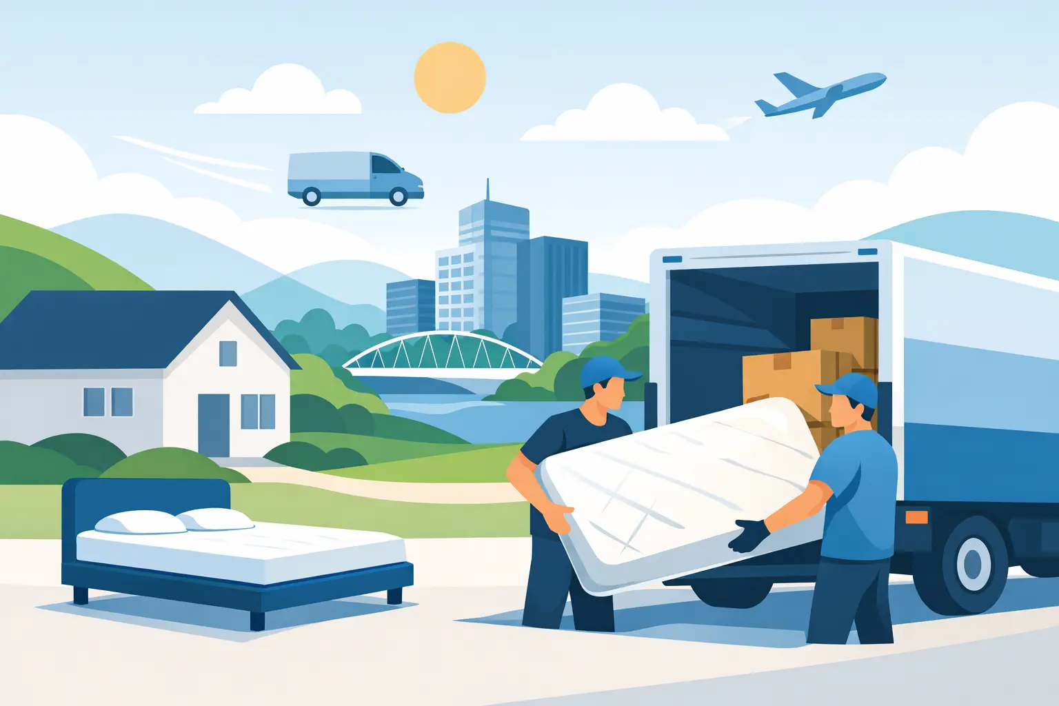 Same Day Mattress Delivery in Greenville