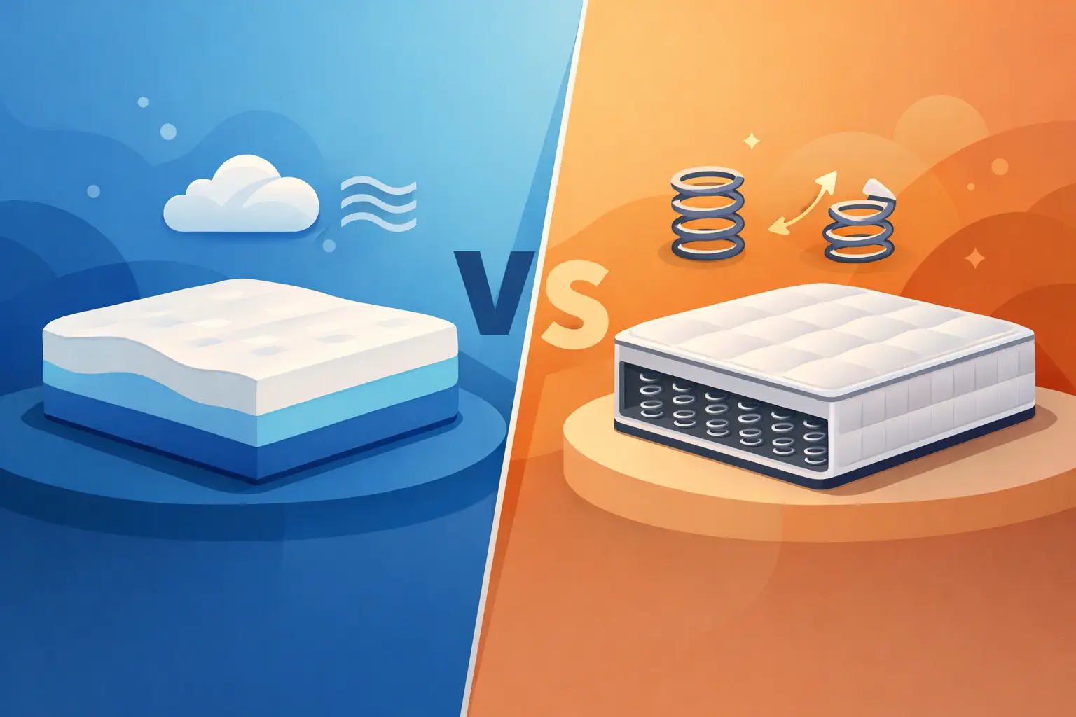 Foam vs Innerspring Mattress: Which Wins?